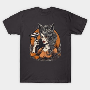 Werewolf hairdresser pretty T-Shirt